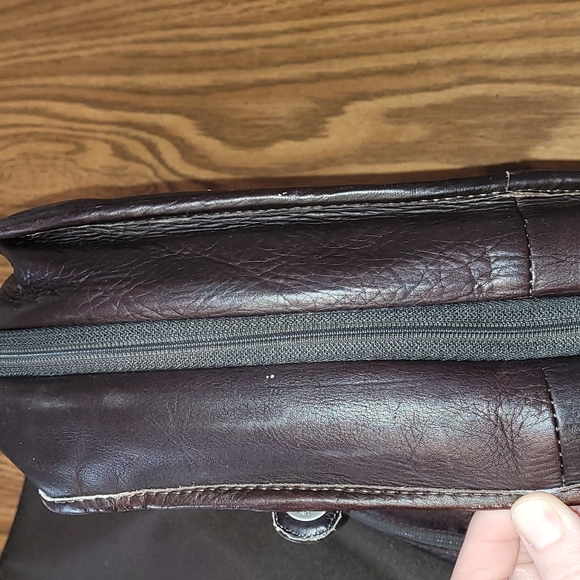 Wilson leather briefcase, satchel/messenger bag MOVING SALE!!!! - Picture 4 of 16